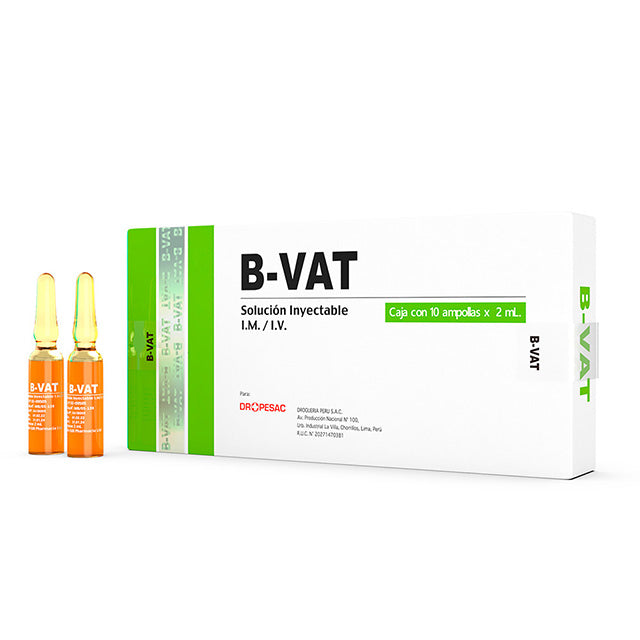 VITAMINA B FORTE INJEKTOPAS 2ml /10 UND. - B-VAT